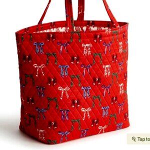Vera Bradley Ultimate Travel Case and Marston Grande Tote Bow Mosaic Pattern Set